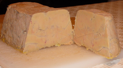 foie gras réalisé ce 20 décembre 2008